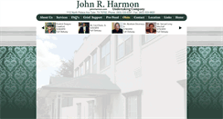 Desktop Screenshot of johnrharmon.com